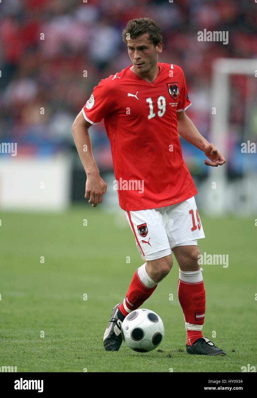 JURGEN SAUMEL AUTRICHE & SK STURM GRAZ-ERNST HAPPEL STADION vienne-AUTRICHE 08 Juin 2008 Banque D'Images