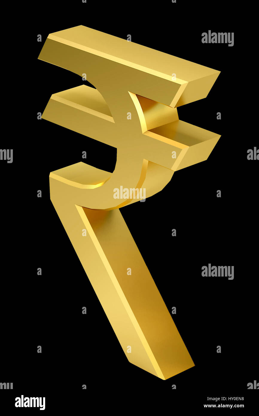 Roupie indienne, l'Inde, l'Asie Banque D'Images