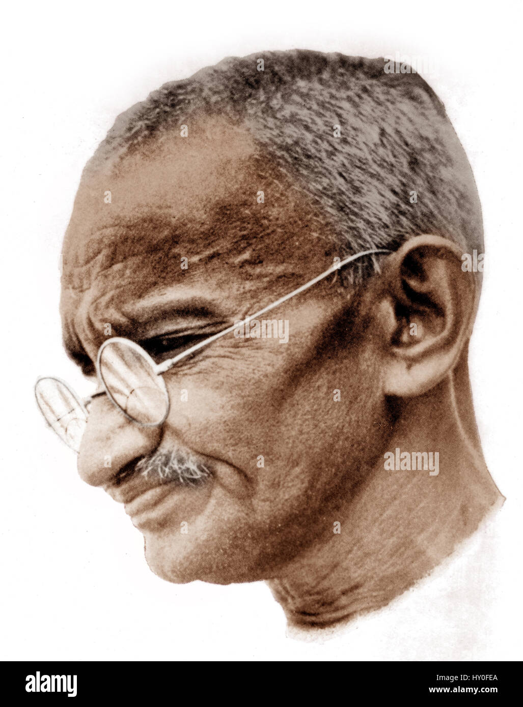 Les combattants de la liberté des Indiens, le mahatma Gandhi, Inde, Asie, 1930 Banque D'Images