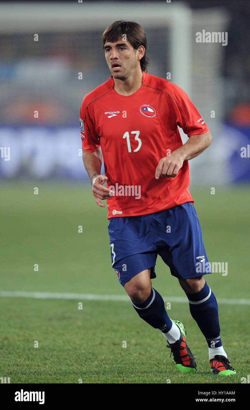 MARCO ESTRADA CHILI & UNIV. DE CHILE CHILI & UNIV. DE CHILE LOFTUS VERSFELD AFRIQUE DU SUD 25 Juin 2010 Banque D'Images