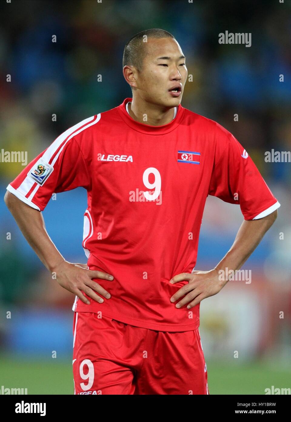 JONG TAE SE RPD de Corée ELLIS PARK DE JOHANNESBURG, AFRIQUE DU SUD 15 Juin 2010 Banque D'Images