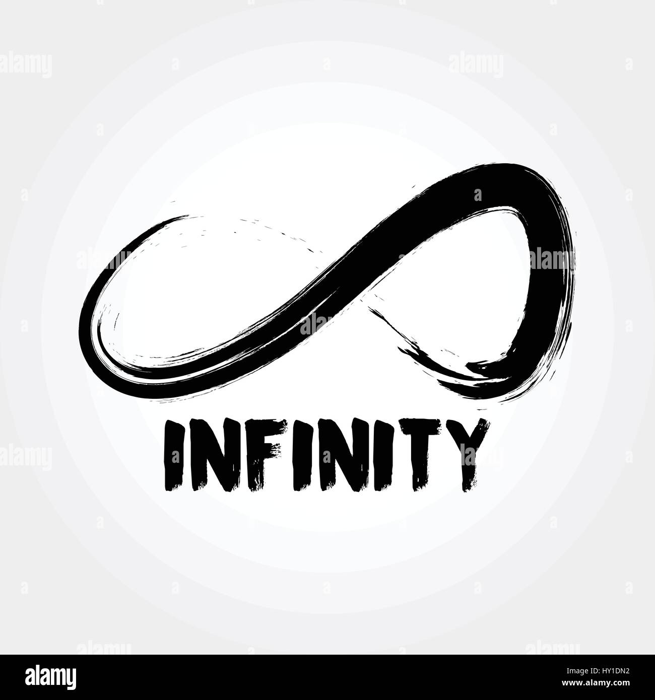 Grunge style symbole de l'infini Illustration de Vecteur Grunge style symbole de l'infini Illustration de Vecteur