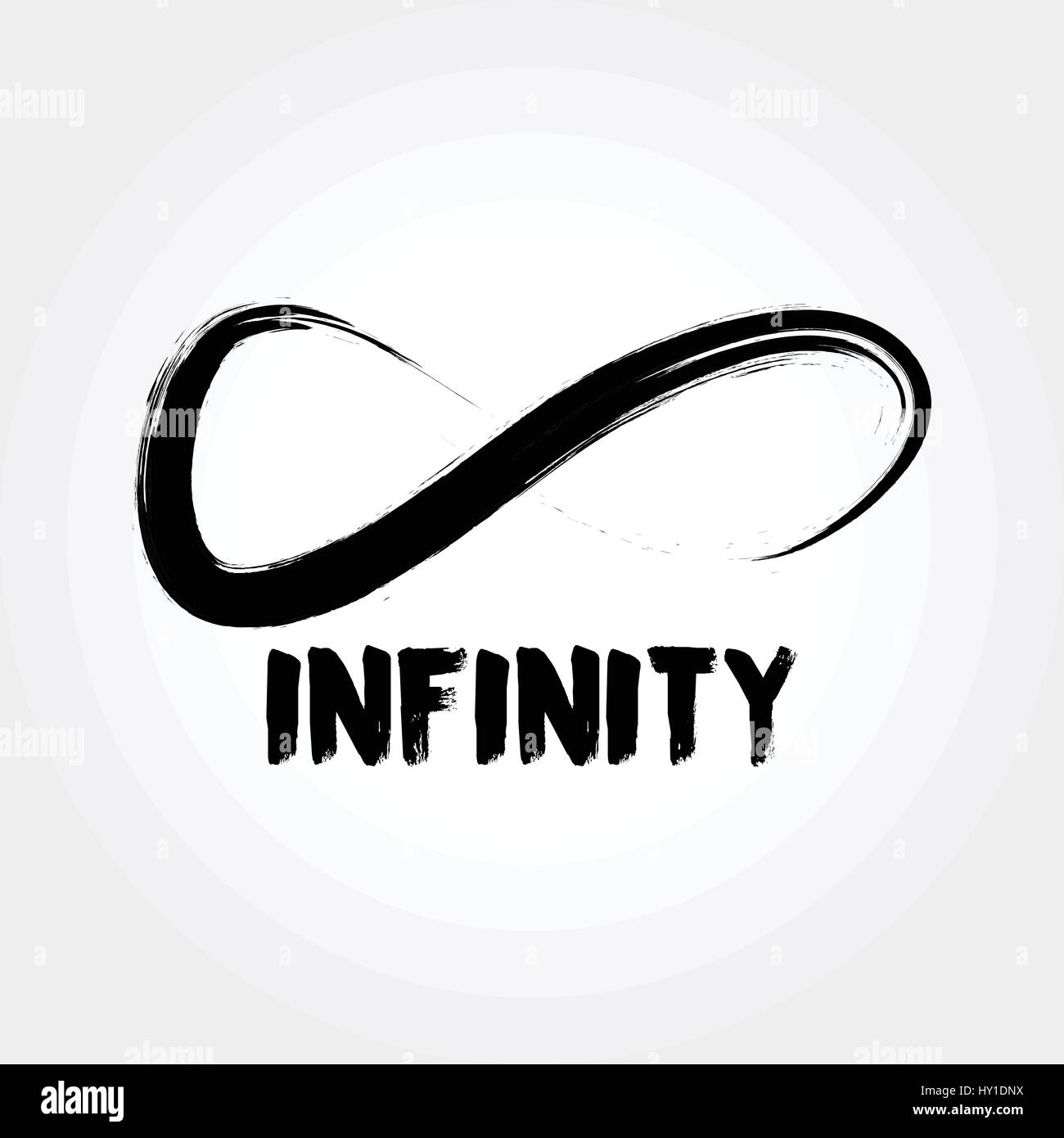 Grunge style symbole de l'infini Illustration de Vecteur Grunge style symbole de l'infini Illustration de Vecteur