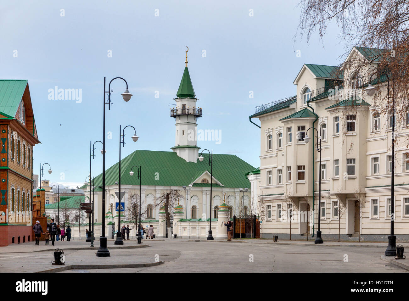 Mosquée Mardzhani Ville de Kazan, Russie République du Tatarstan Banque D'Images