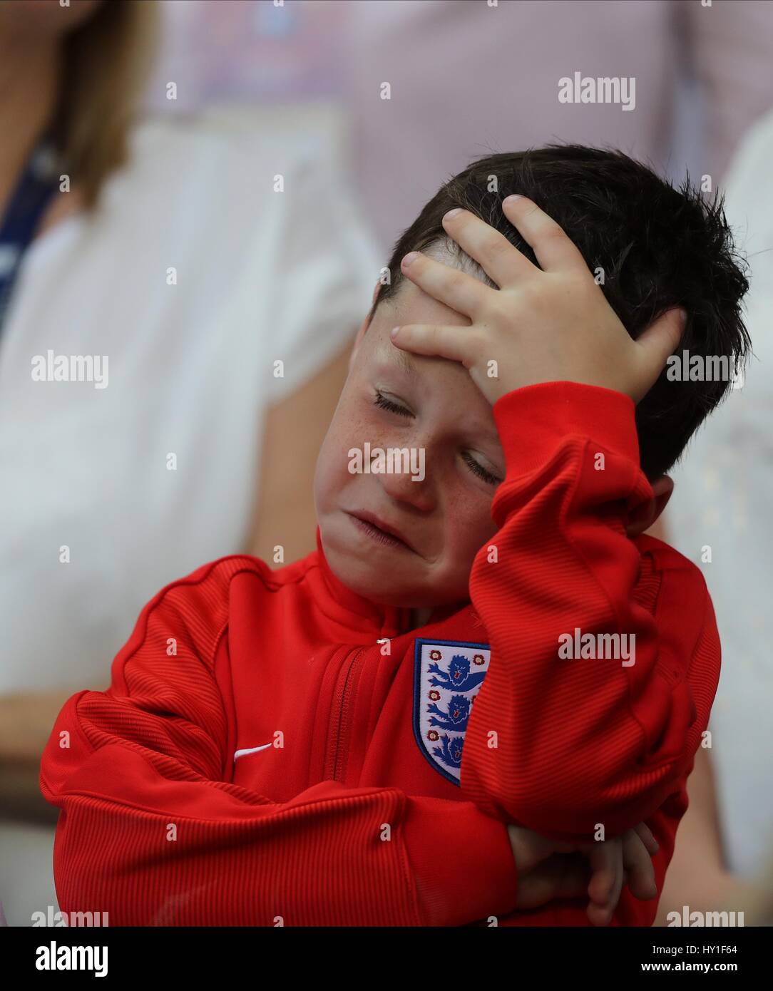 Le fils de Wayne Rooney, l'ANGLETERRE KIA V ISLANDE, EURO 2016 RONDE DE 16, l'Angleterre v l'Islande, l'EURO 2016, EURO 2016, 2016 Banque D'Images
