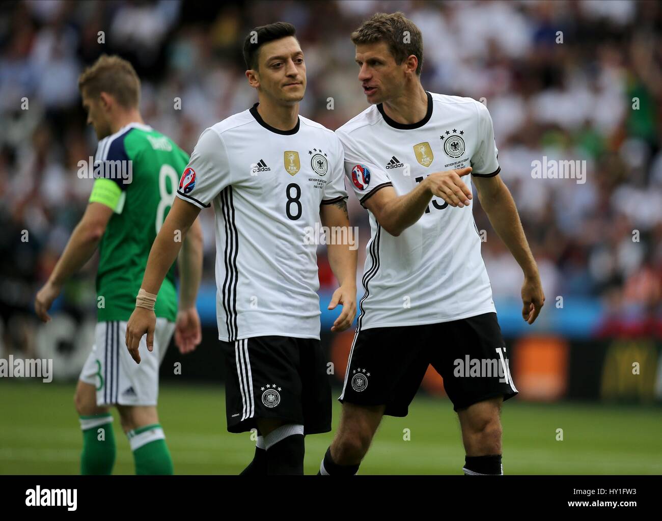 Pin’s DFB – Allemagne Vs Irlande Du Nord – Euro 2016 à Paris – Neuf