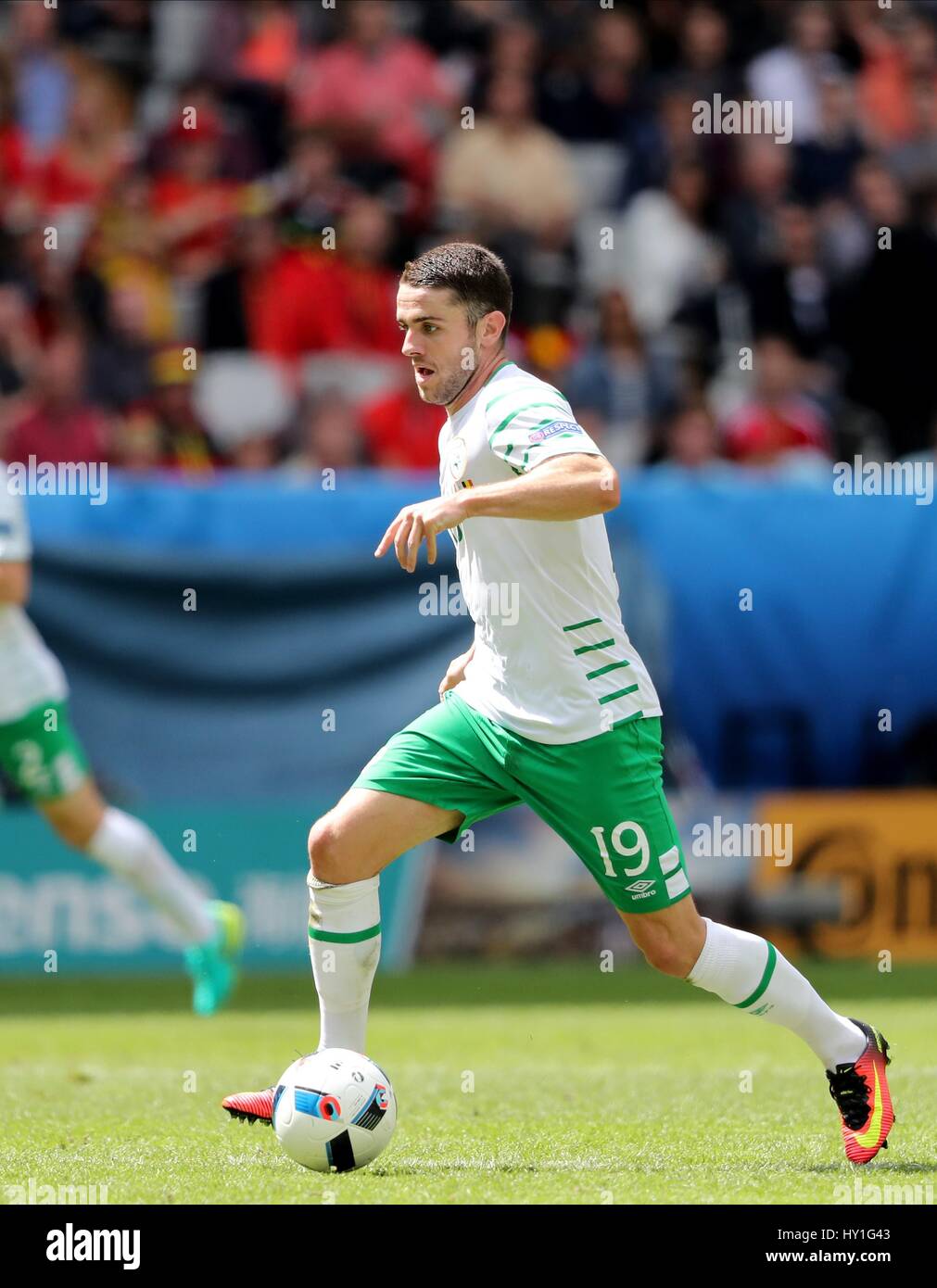 ROBBIE BRADY RÉPUBLIQUE D'IRLANDE PRÈS DE BORDEAUX BORDEAUX FRANCE 18 juin 2016 Banque D'Images