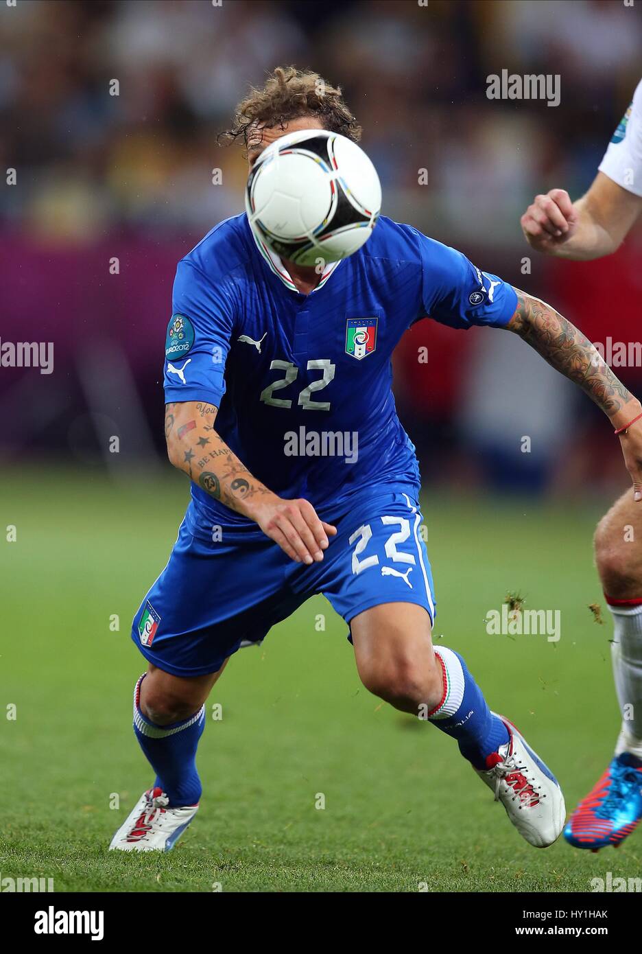 ALESSANDRO DIAMANTI ITALIE FC Bologne ITALIE & FC Bologne STADE OLYMPIQUE KIEV UKRAINE 24 Juin 2012 Banque D'Images