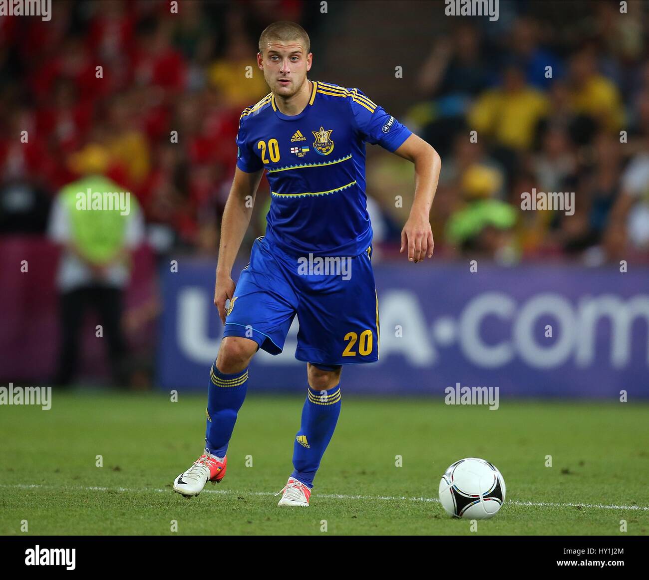 YAROSLAV RAKITSKIY FC Shakhtar Donetsk UKRAINE Ukraine & FC Shakhtar Donetsk UKRAINE DONETSK DONBASS ARENA 19 Juin 2012 Banque D'Images