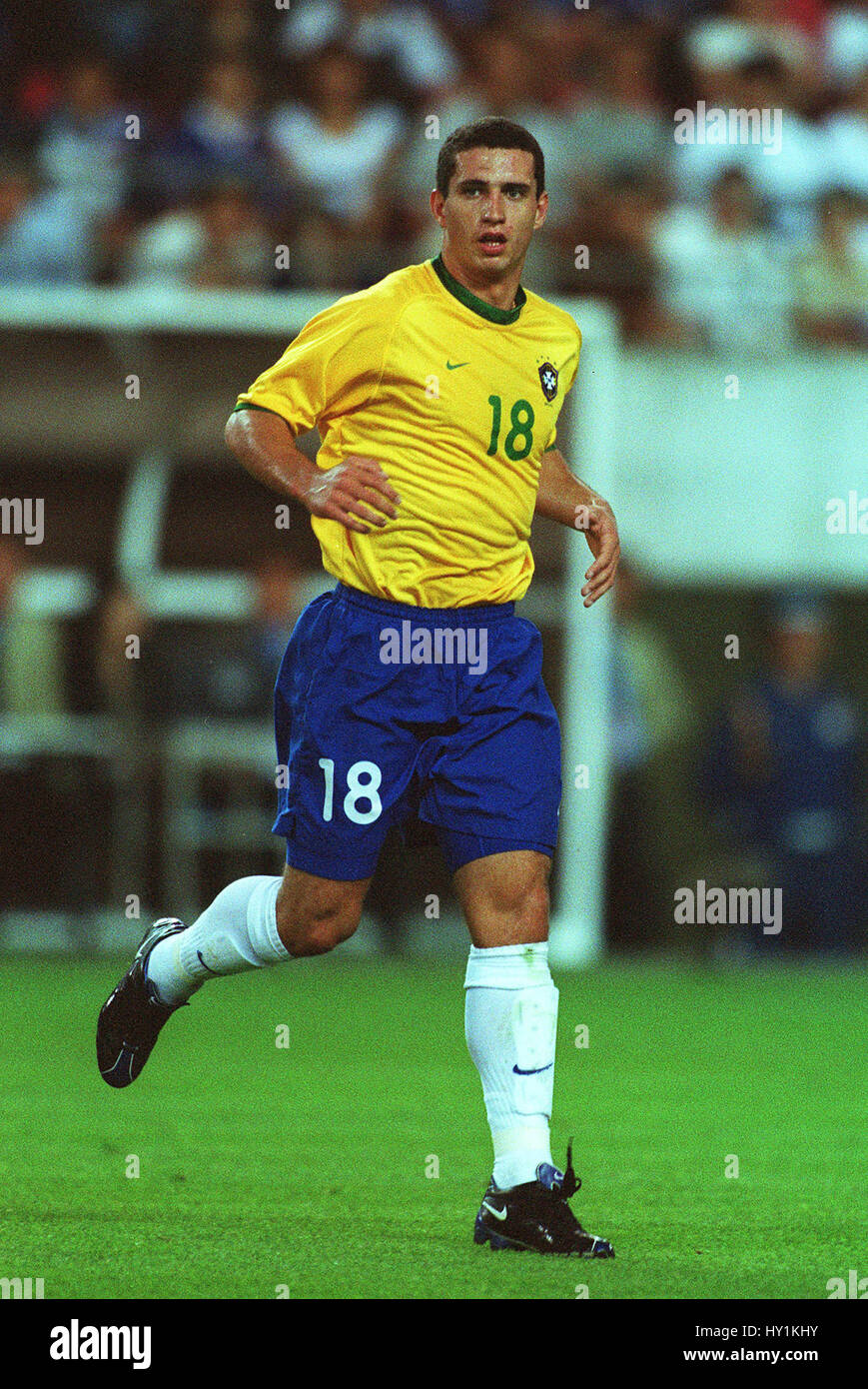 FABIO BRÉSIL & FLAMENGO FC Stade de la préfecture d'IBARAKI KASHIMA JAPON 04 Juin 2001 Banque D'Images