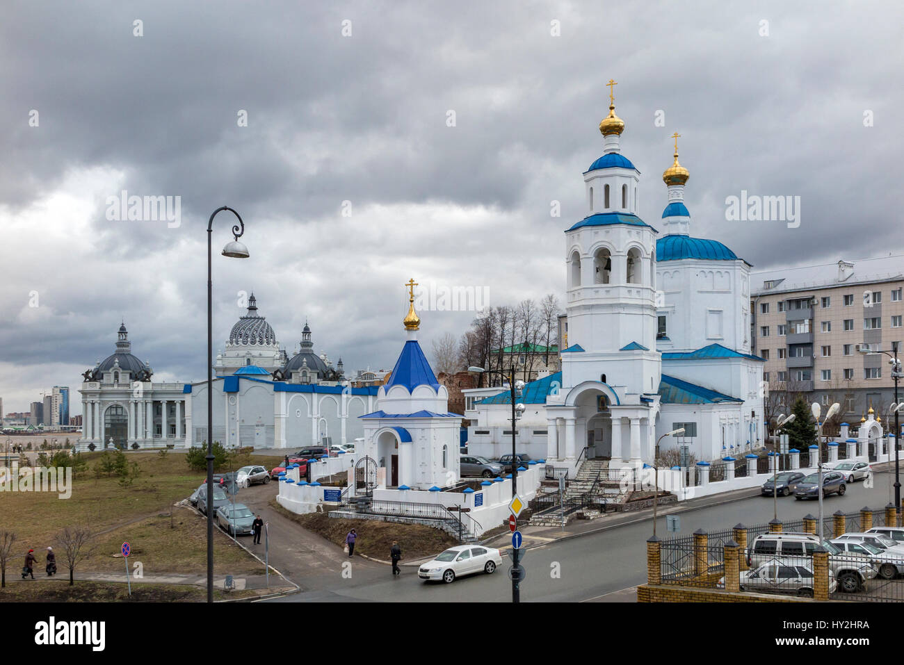 Église St Paraskeva, Kazan, Russie République Tataristan Banque D'Images