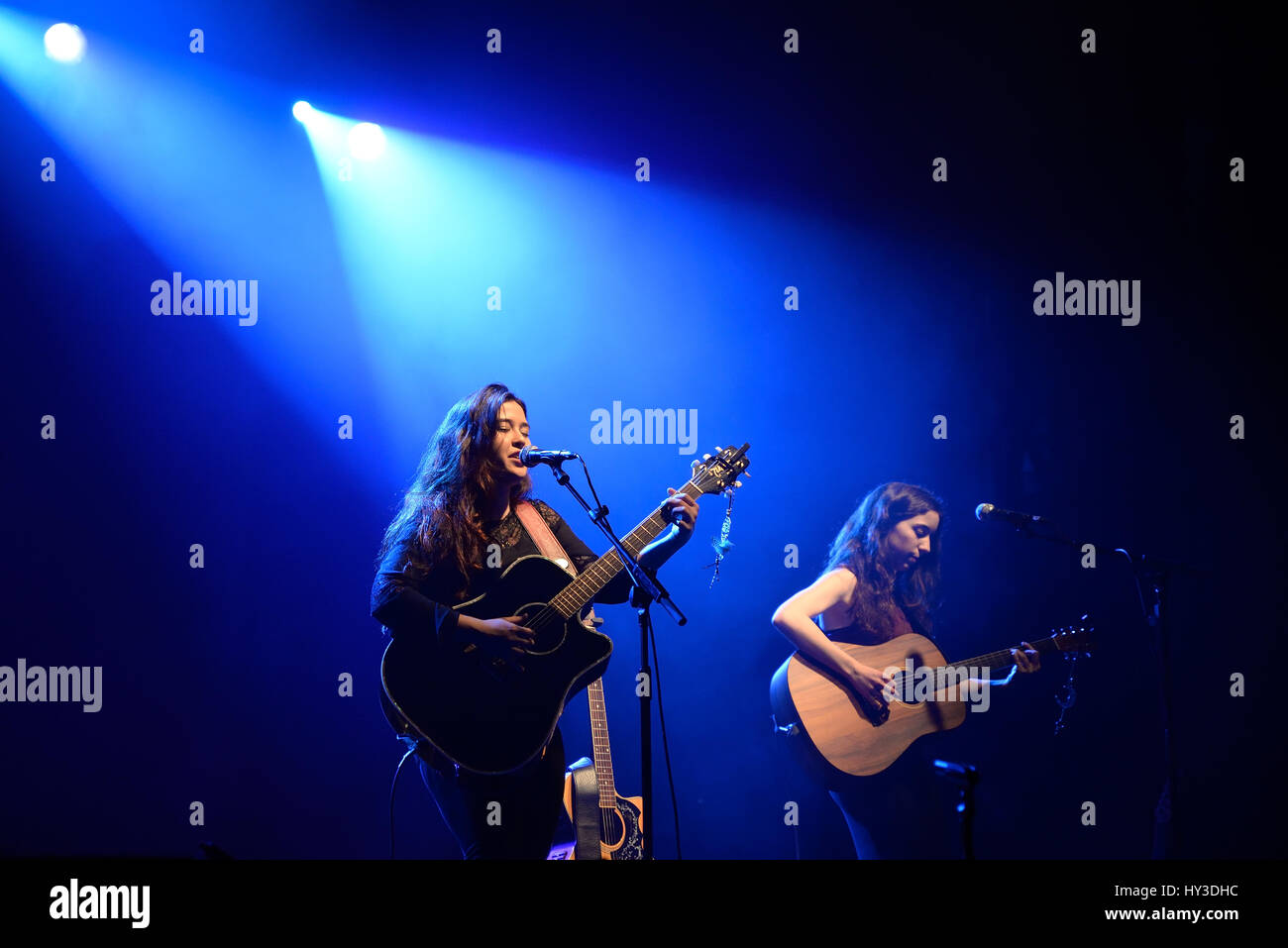 Barcelone - 21 avr : Kinsale (band) en concert au stade Razzmatazz le 21 avril 2016 à Barcelone, Espagne. Banque D'Images