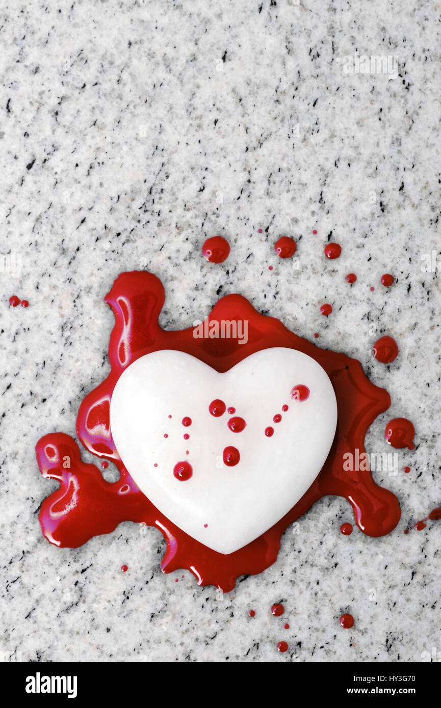 Bleeding Heart, Blutendes Herz Banque D'Images