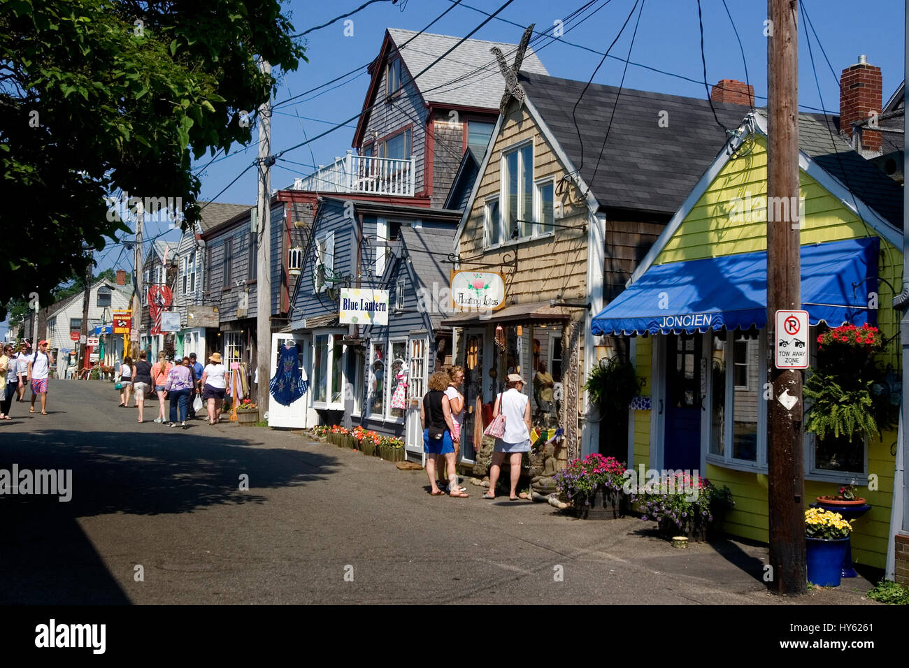 Bearskin Neck - Rockport, Massachusetts Banque D'Images