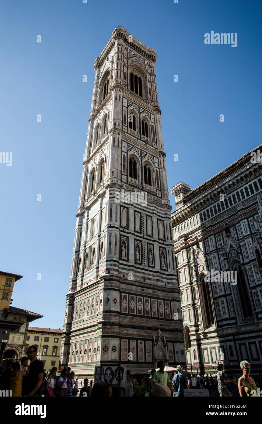 Le Campanile de Giotto Banque D'Images