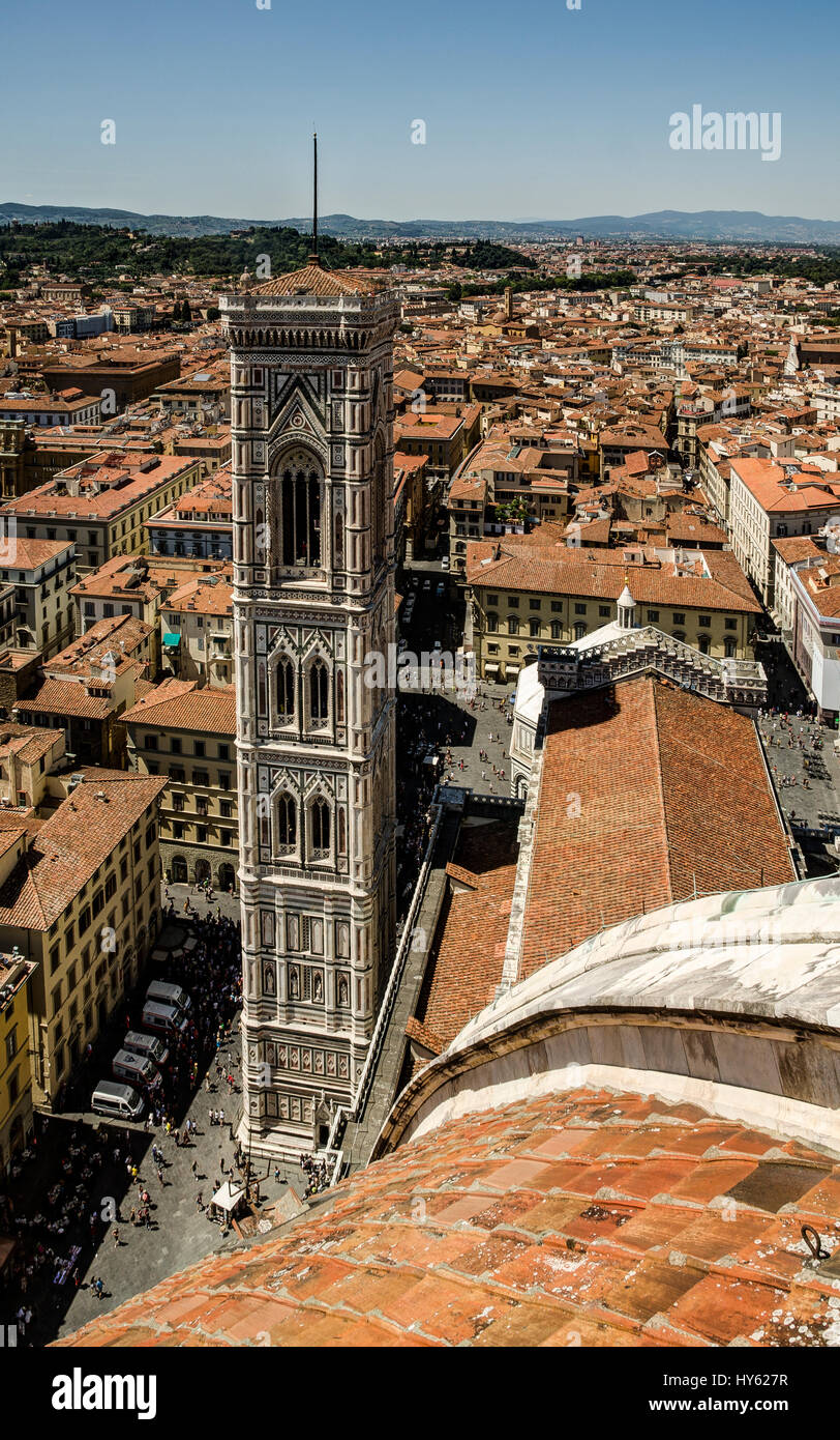 Giottos Campanile Banque D'Images