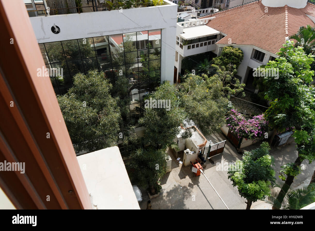 Justa the Residence hotel à Bangalore, Inde Banque D'Images