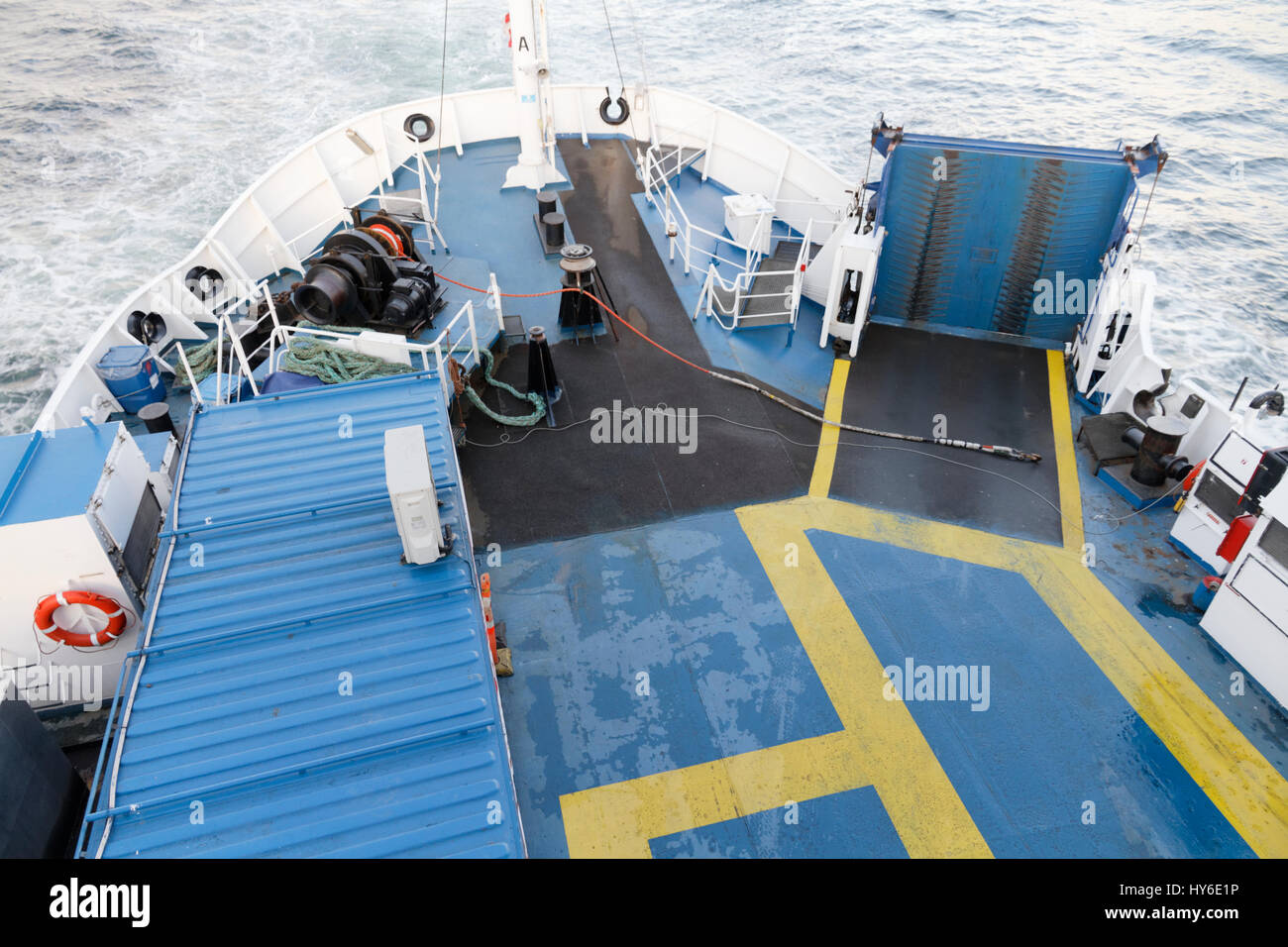 Ferry entre Helsingborg, Suède et Danemark, Helsingør Banque D'Images