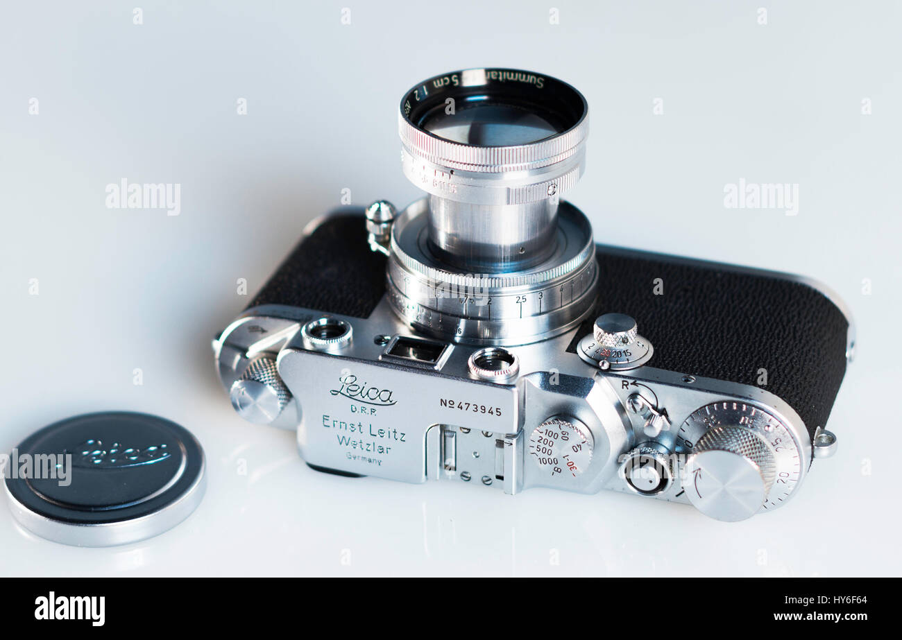 Leica IIIc Kamera. Nur Gehäuse. #497429. Circa 1950 Sharkskin