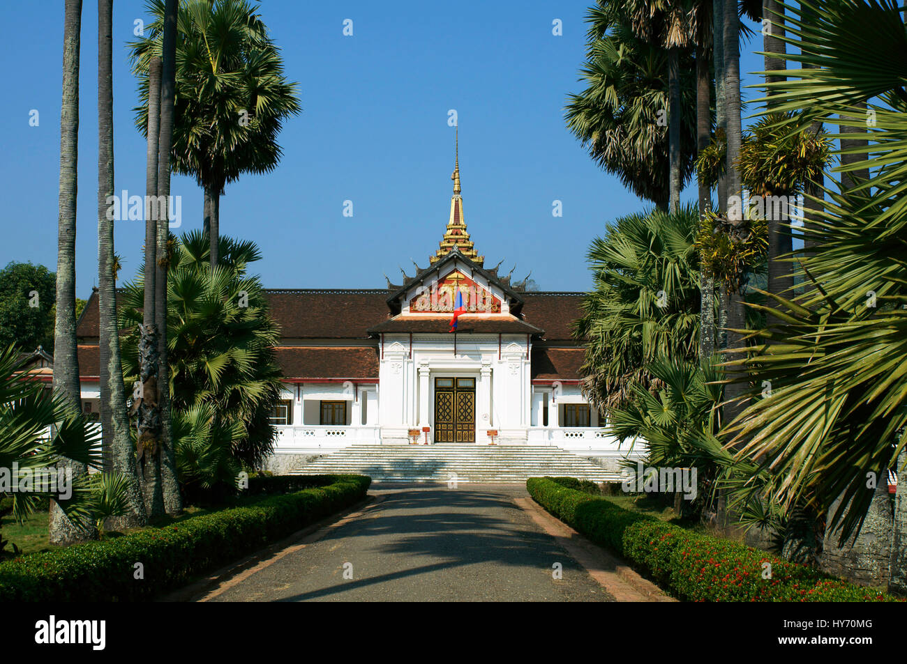 +Haw Kham, Musée du Palais Royal, Luang Prabang Banque D'Images