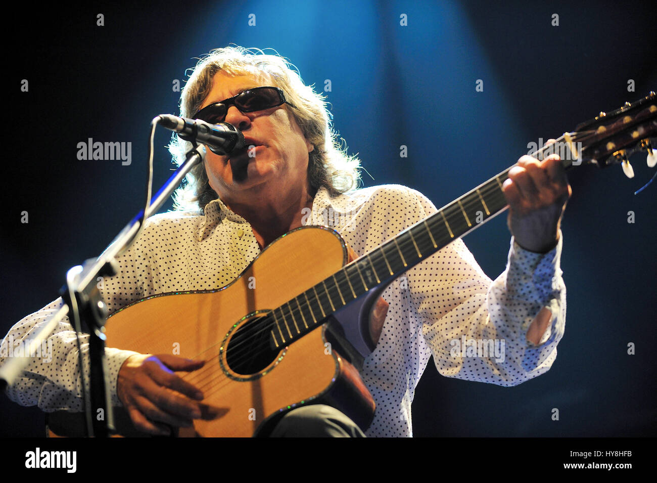 José Feliciano, José Feliciano (né en 10 septembre 1945) est un guitariste virtuose portoricain, chanteur, photo Kazimierz Jurewicz Banque D'Images