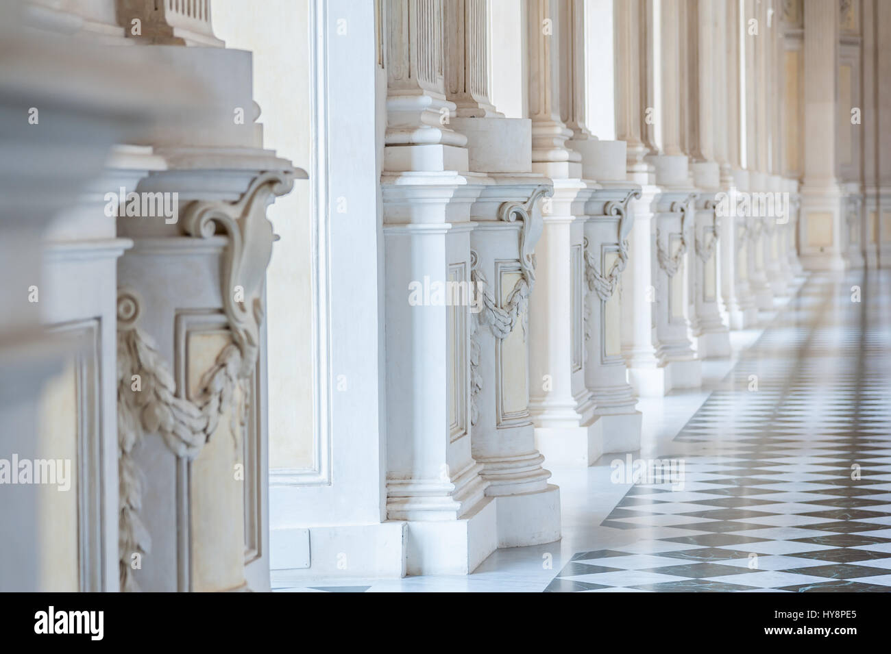 Palais de marbre blanc Banque de photographies et d’images à haute
