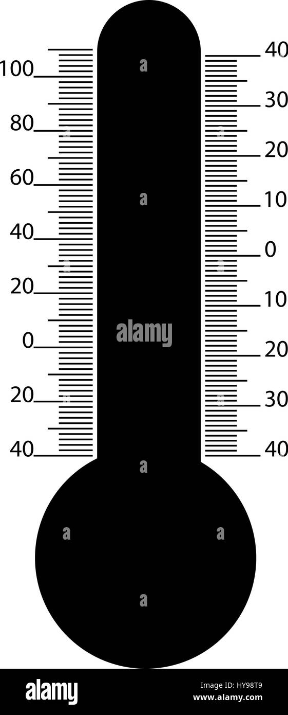 L'icône esquisse vecteur thermomètre isolé sur fond. Pour l'icône esquisse thermomètre infographie, site web ou application. Illustration de Vecteur