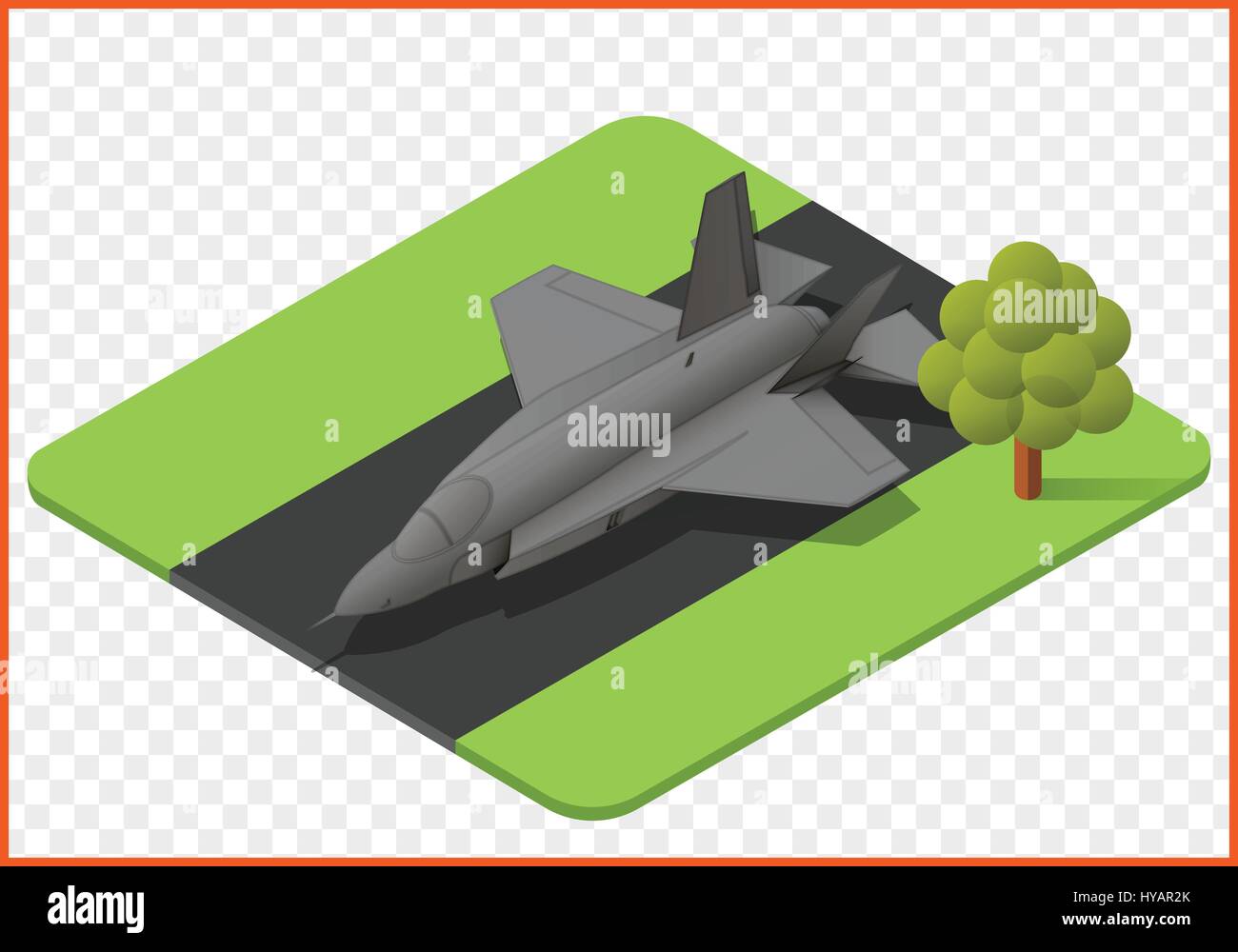 Fighter jet vector Illustration de Vecteur