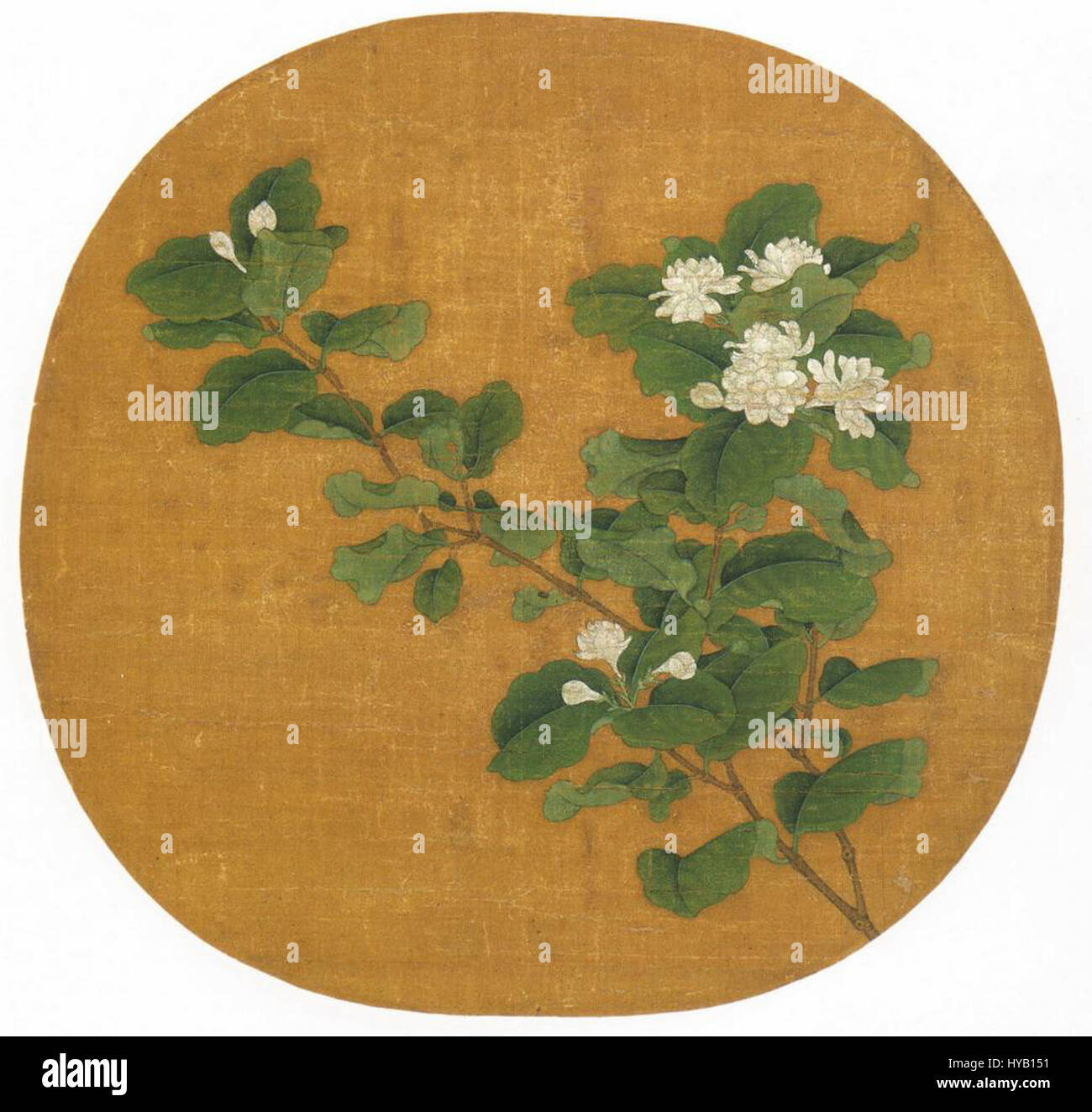 Chinesischer Maler des 12. Jahrhunderts fait référence à un peintre chinois du XIIe siècle dont le travail illustre les techniques traditionnelles de peinture chinoise, en se concentrant sur le paysage et la nature. La pièce reflète les idéaux esthétiques de l'art chinois pendant la dynastie Song. Banque D'Images