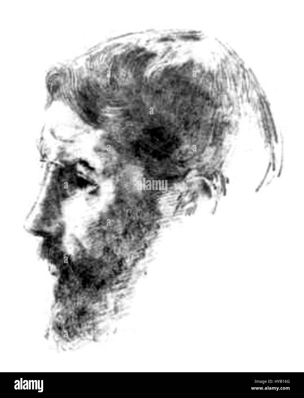 Pierre Bonnard d'Odilon Redon est une représentation artistique du célèbre peintre français Pierre Bonnard, créée par le célèbre artiste Odilon Redon. L'œuvre illustre l'utilisation par Redon des couleurs vives et de la profondeur émotionnelle dans ses portraits. Banque D'Images