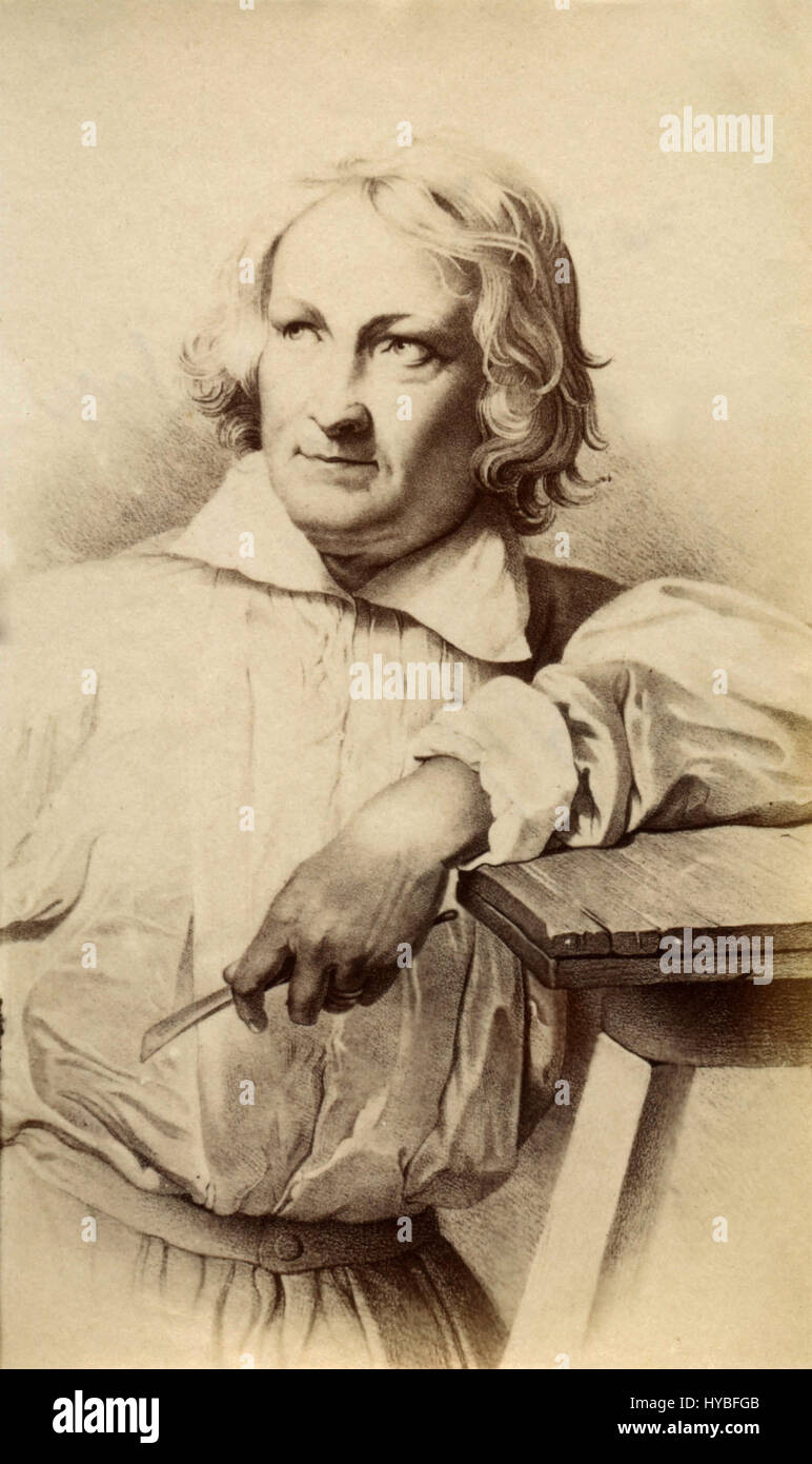 Bertel Thorvaldsen, scultor danois et peintre Banque D'Images