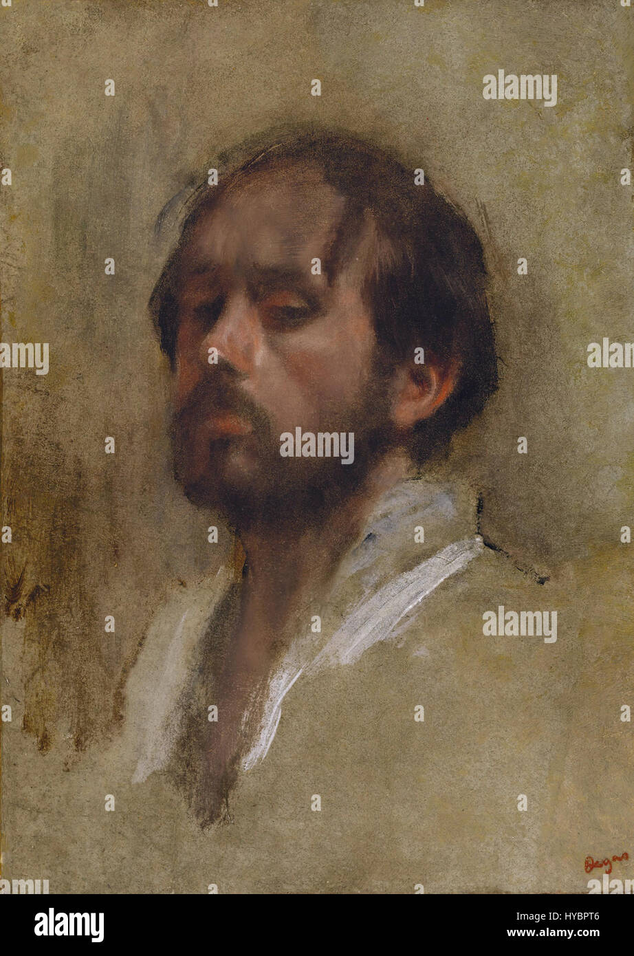 Edgar Degas, Edgar Degas Banque D'Images