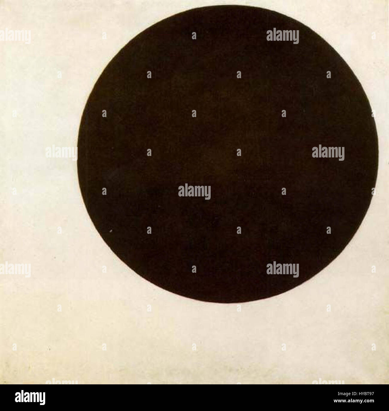 « Black Circle » fait probablement référence à une œuvre d'art moderniste ou abstraite présentant une forme circulaire noire proéminente, mettant l'accent sur la simplicité et la forme géométrique dans le cadre du mouvement artistique minimaliste. Banque D'Images