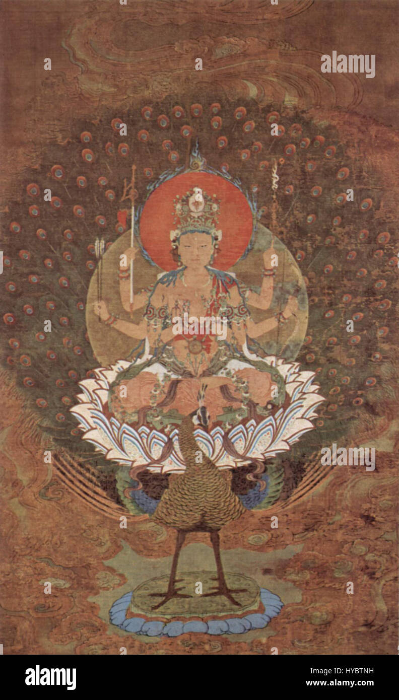 Il s'agit d'une œuvre d'art d'un peintre chinois du XIe siècle, mettant en valeur les caractéristiques stylistiques de l'art chinois pendant la dynastie Song, en particulier dans la peinture et le travail paysager. Banque D'Images