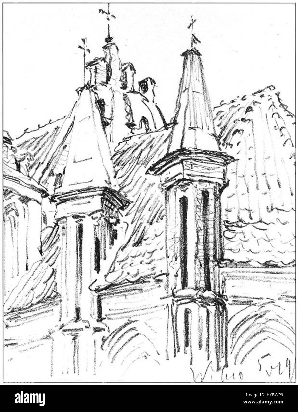 'Kosciol SW Anny' de Ferdynand Ruszczyc est une peinture de paysage représentant l'église de toutes Anna. L'œuvre reflète l'habileté de Ruszczyc à dépeindre des éléments architecturaux et naturels, combinant la nature sereine avec l'architecture historique. Banque D'Images 'Kosciol SW Anny' de Ferdynand Ruszczyc est une peinture de paysage représentant l'église de toutes Anna. L'œuvre reflète l'habileté de Ruszczyc à dépeindre des éléments architecturaux et naturels, combinant la nature sereine avec l'architecture historique. Banque D'Images