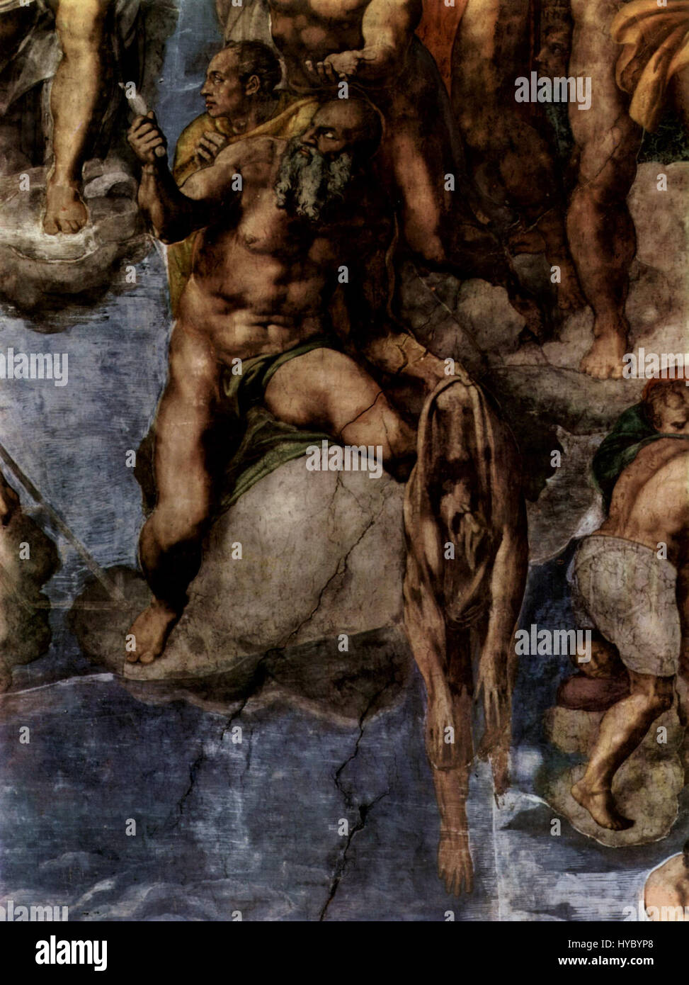 Michelangelo Buonarroti, le célèbre artiste italien de la Renaissance, est surtout connu pour ses chefs-d'œuvre comme la Chapelle Sixtine et David. Le numéro '007' peut faire référence à une œuvre ou à un numéro de catalogue spécifique. Banque D'Images