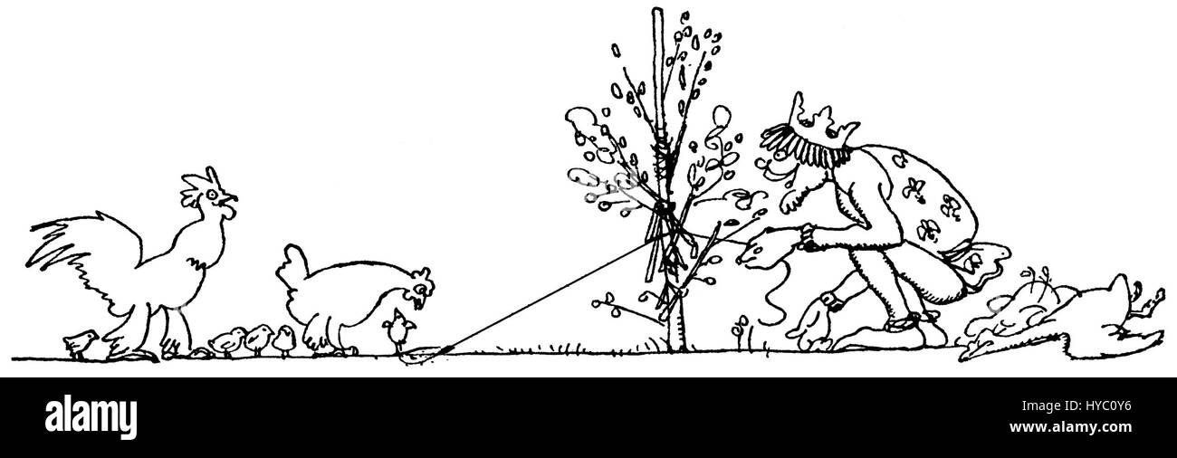 Ce portrait de Henri Ier de 1911, également connu sous le nom de Henri le Fowler, montre le roi allemand en tenue royale. Connu pour son rôle dans la fondation du Saint-Empire romain germanique, son règne est représenté dans cette peinture historique, qui souligne son importance dans l'histoire médiévale européenne. Banque D'Images