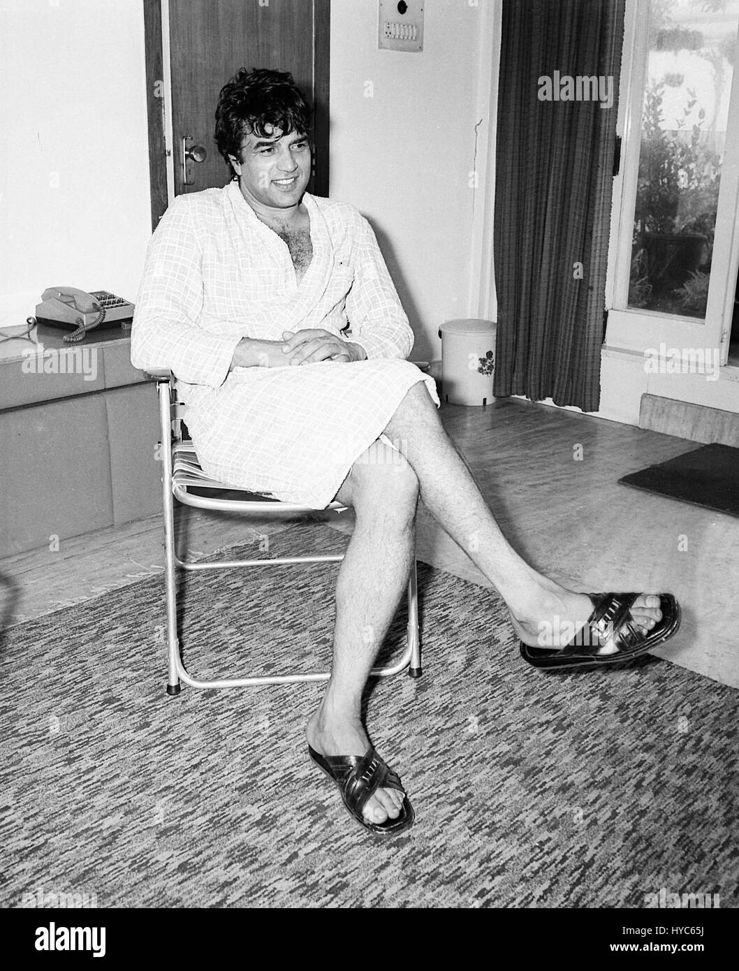 1900s vintage indien bollywood acteur, dharmendra, Mumbai, Maharashtra, Inde, Asie Banque D'Images