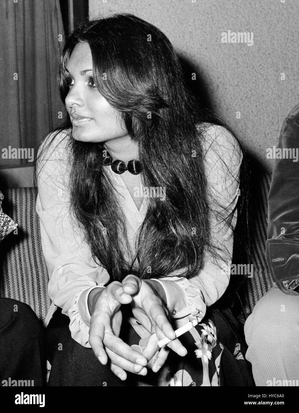 Vintage indien des années 1900, l'actrice de Bollywood, parveen babi, Mumbai, Maharashtra, Inde, Asie Banque D'Images