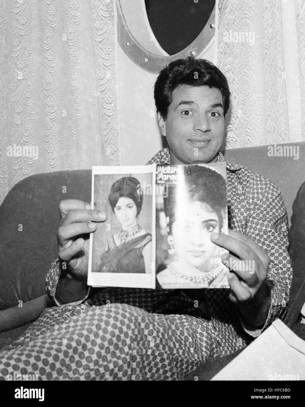 1900s vintage indien bollywood acteur, dharmendra, Mumbai, Maharashtra, Inde, Asie Banque D'Images