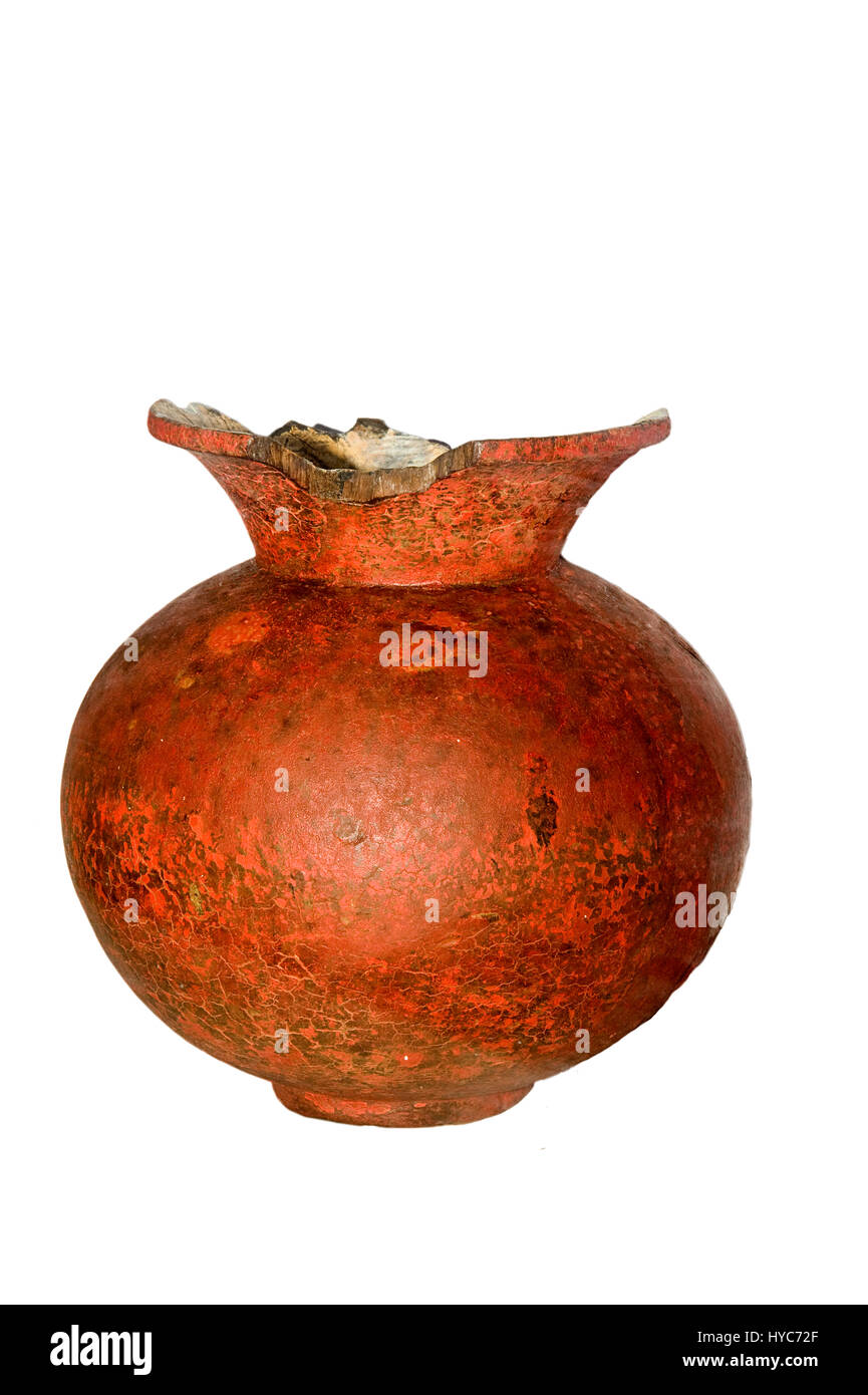 Pot de l'eau, kabir chaura, Varanasi, Uttar Pradesh, Inde, Asie Banque D'Images