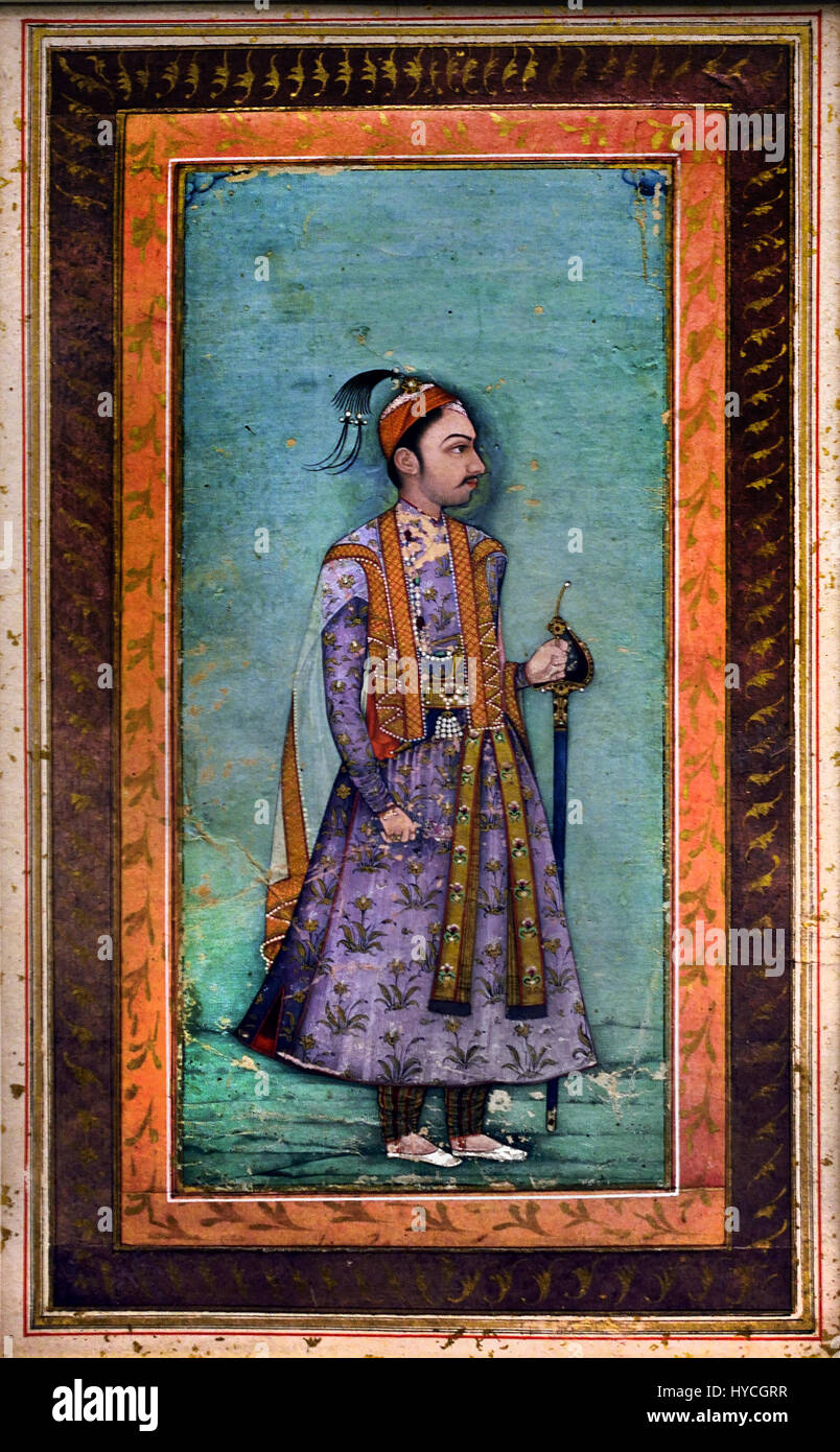Abdullah QuAbdullah Qutb Shah était le septième roi du royaume de Golconde, dans le sud de l'Inde sous la dynastie des Qutb Shahi. Il règne de 1626 à 1672. Abdullah, fils du Sultan Muhammad Qutb Shah, était un polyglotte, et un amoureux de la poésie et la musique. Il a invité à sa cour et respecté, un Kshetrayya célèbre parolier. Kshetrayya est connu pour sa poésie romantique Chab atb. Banque D'Images