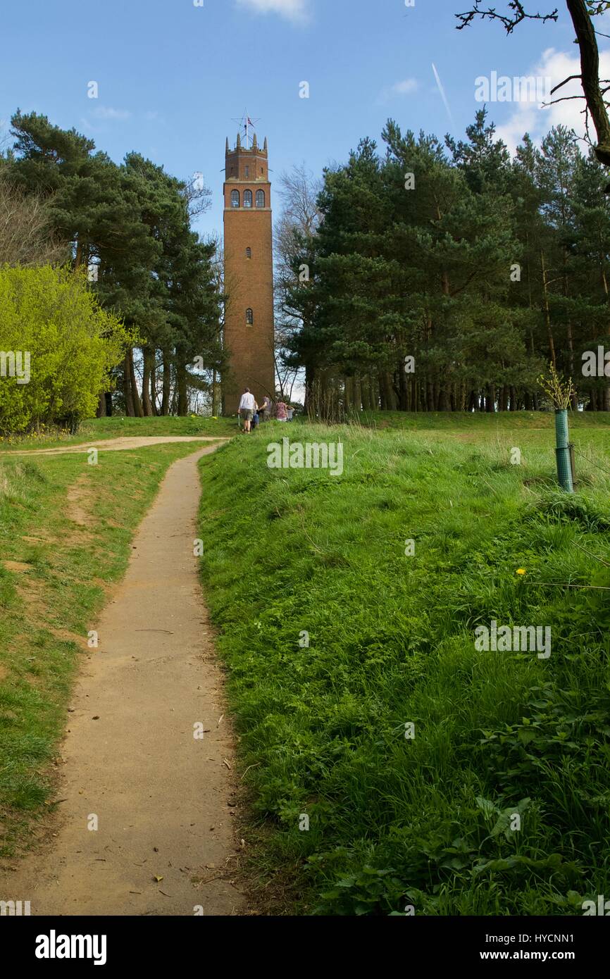 Faringdon Folly Tower Banque D'Images