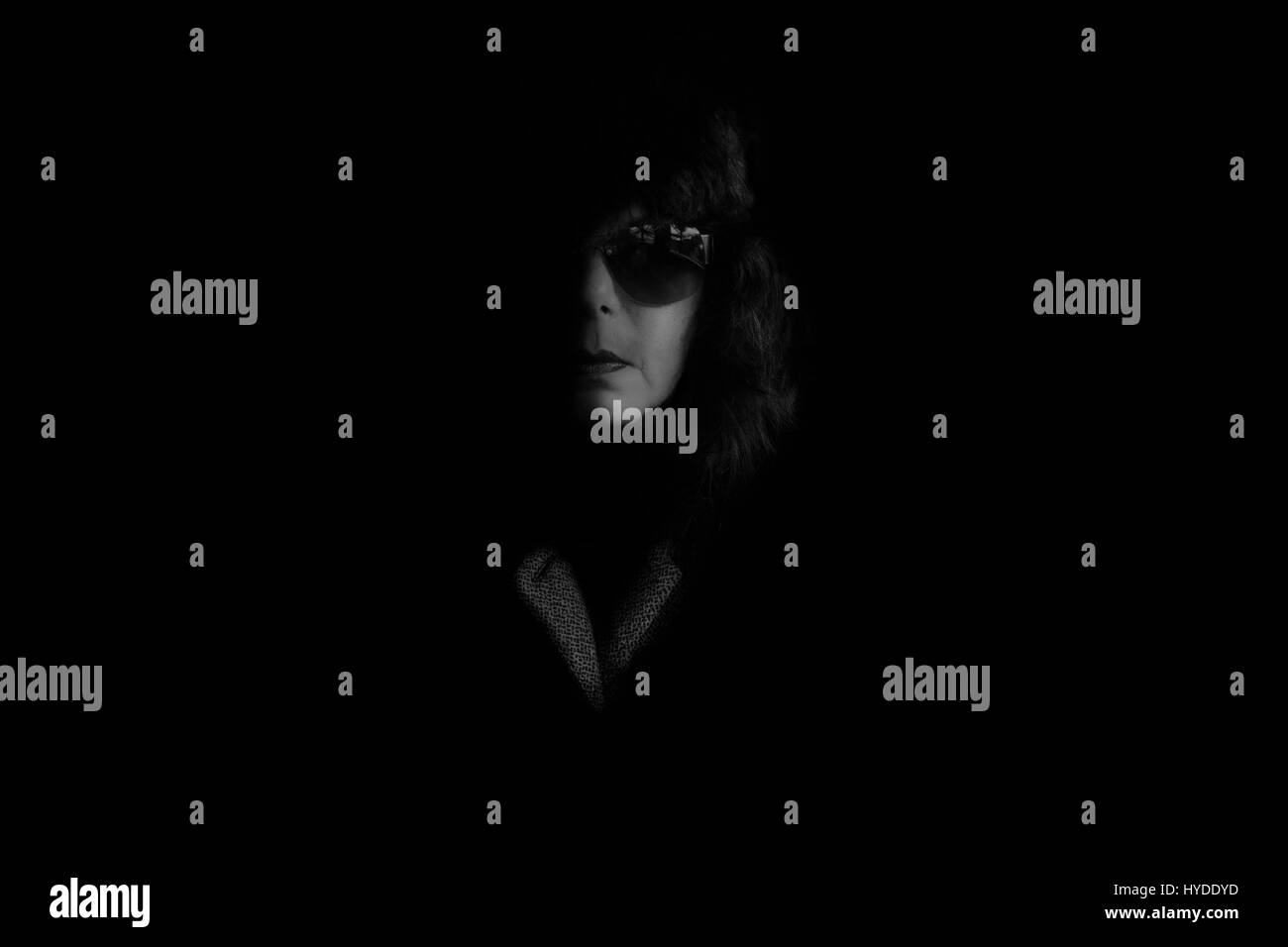 Portrait de la guerre froide Banque D'Images