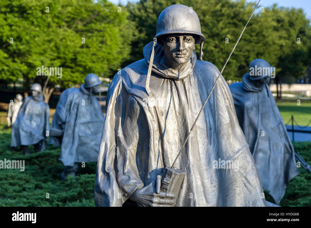 Korean War Veterans Memorial, Washington, District de Columbia USA Banque D'Images