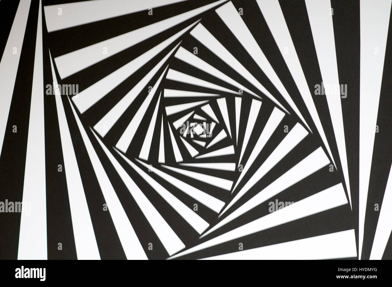 Tunnel optical illusion Banque de photographies et d’images à haute ...