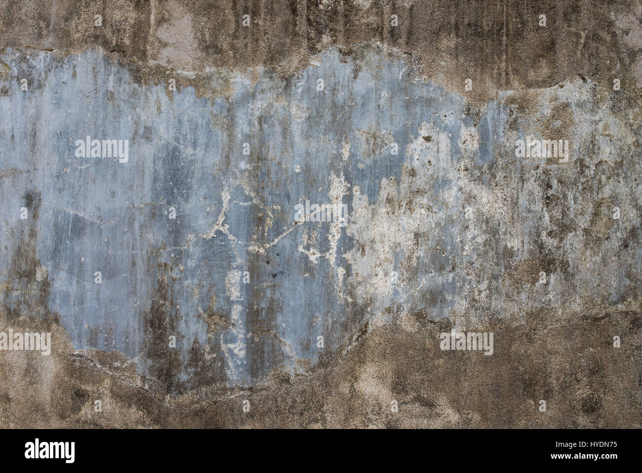 Mausolée Weathered wall at South Park Street Cemetery, Kolkata Banque D'Images