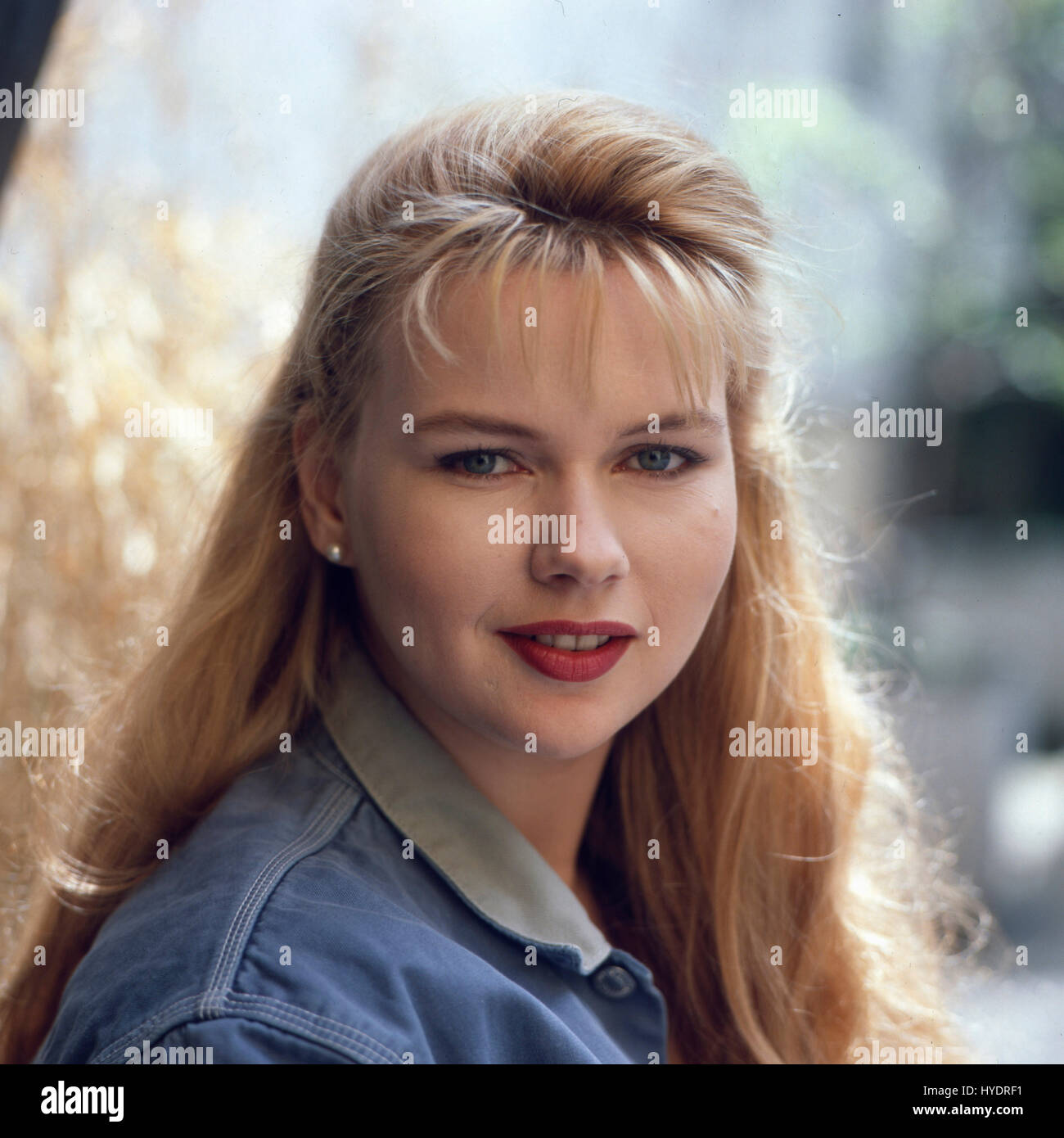 Veronica Ferres, Deutsche Schauspielerin Deutschland 1980er Jahre. L