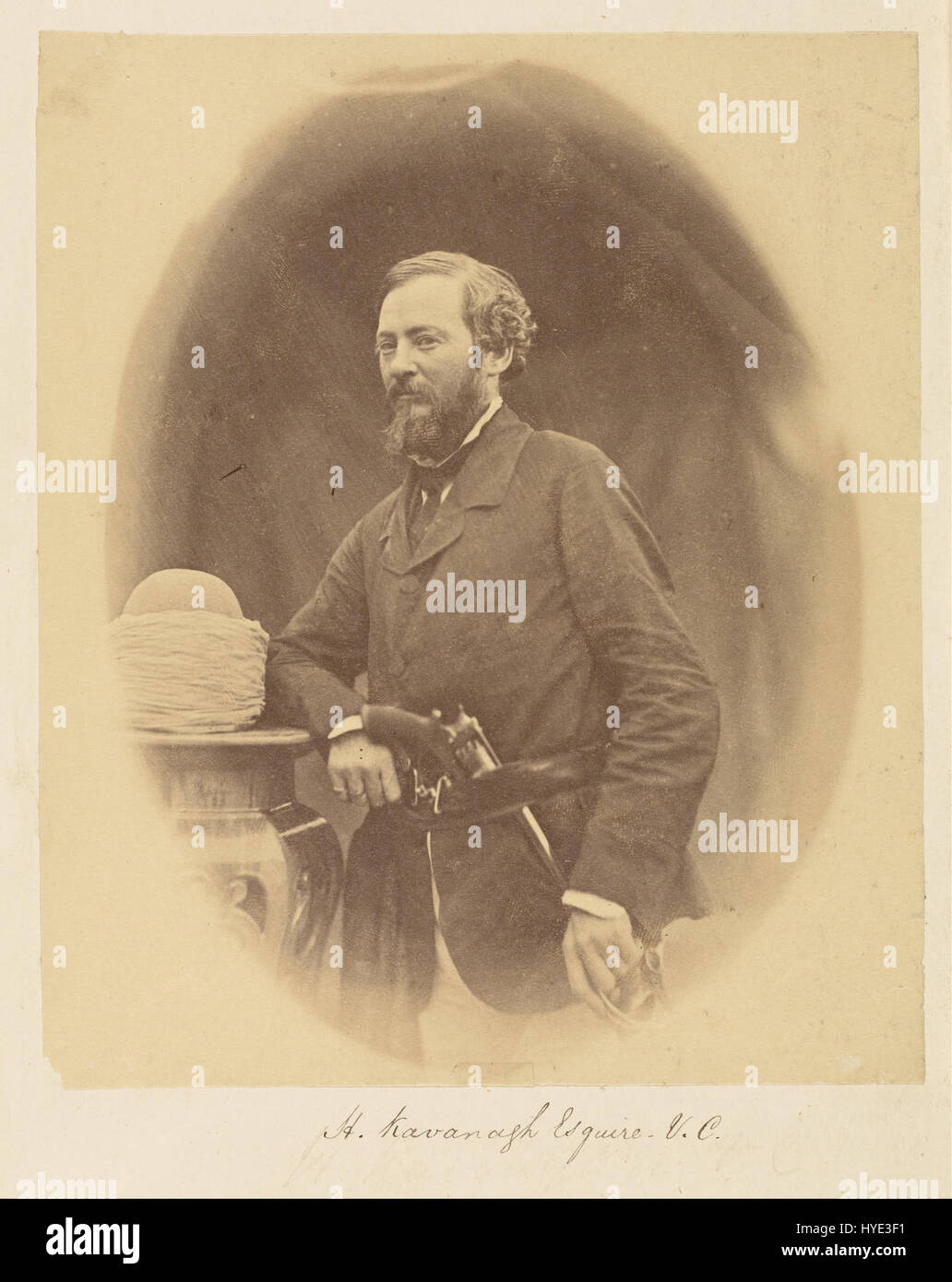 Felice Beato, photographe britannique né en Italie, était connu pour son travail de pionnier dans la photographie de guerre, en particulier en Asie. Il a documenté des événements historiques importants, y compris la rébellion indienne et la seconde guerre de l'opium. Banque D'Images