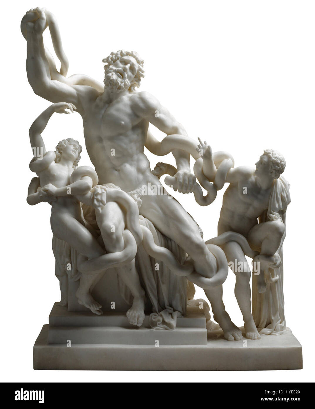 Laocoon de Joseph Chinard est une pièce sculpturale inspirée du mythe grec ancien de Laocoön et de ses fils. La sculpture reflète l’intensité émotionnelle et le mouvement dramatique associés au mythe. Banque D'Images Laocoon de Joseph Chinard est une pièce sculpturale inspirée du mythe grec ancien de Laocoön et de ses fils. La sculpture reflète l’intensité émotionnelle et le mouvement dramatique associés au mythe. Banque D'Images